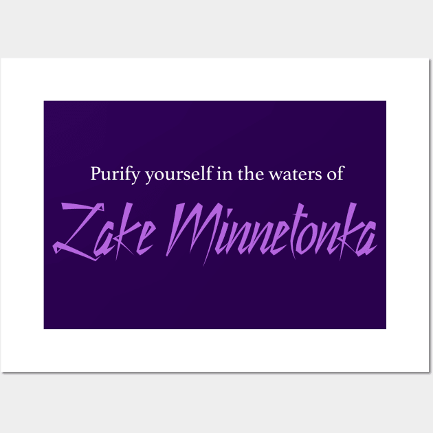 Purify yourself in the waters of Lake Minnetonka Wall Art by BodinStreet